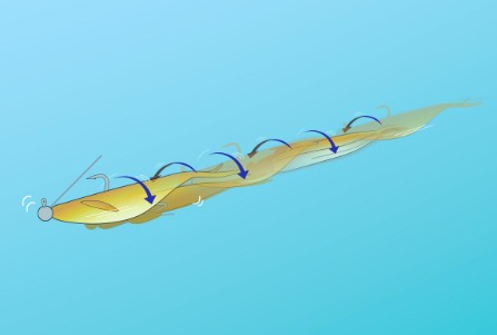 Deps REAL Sakamata Shad 6Pk